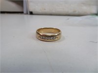 7.5 grams 14K Gold Wedding Band Size 10&1/4 NICE
