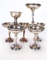Group of Sterling Cups