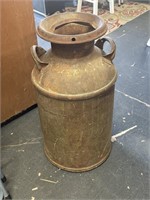 Vintage Steel Milk Can 25in Tall