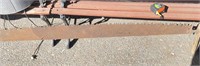 Vintage Cross Cut Wild Tooth Saw 70" W/Handle