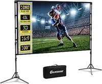 GAINVANE 100 Projector Screen with Stand Foldable