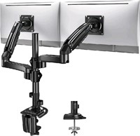HUANUO Dual Monitor Stand - Height Adjustable Gas