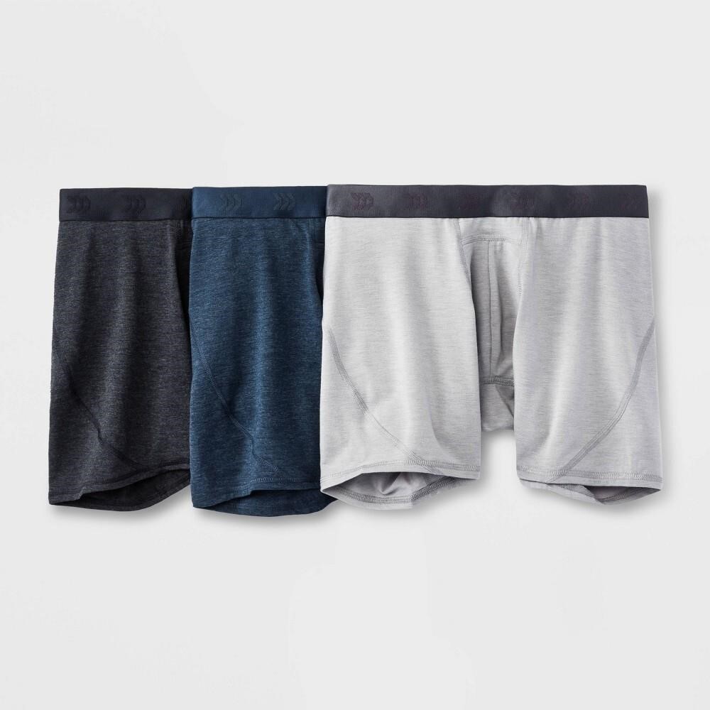 Men's All Day Active 3pk Boxer Briefs - All in