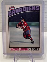 Jacques Lemaire 1976/77 Card NRMINT +