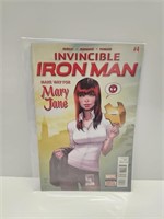 INVINCIBLE IRON MAN #4 MAKE WAY FOR MARY JANE