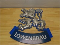 Lowenbrau Beer sign.
