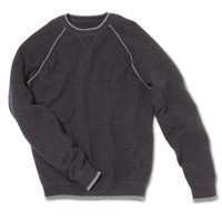 The Washable Cashmere Sweatshirt LG, Black