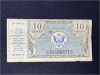 SERIES 472 TEN CENT MILITARY