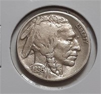 BUFFALO NICKEL-1936-S