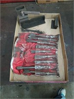 Air chisels and clamp