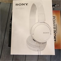 Sony MDR-ZX110 Stereo Headphones (White)