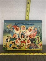 1967 German Snow White pop-up book Schneewittchen