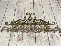 Decorative Scrolled Metal Crowns