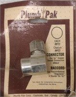Plumb pak connector for 1/2 copper sweat