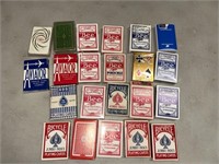 LARGE LOT OF PLAYING CARDS