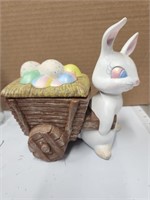 Easter Rabbit Ceramic with Lid