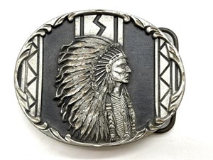 Native American Belt Buckle
