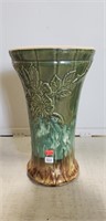 1 Vintage Stoneware/Pottery Vase 14" Tall