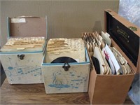 Large Collection of Vintage 45 Records
