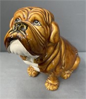 Ceramic Bulldog Figure