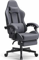 Dowinx Gaming Chair Fabric  Massage  Grey
