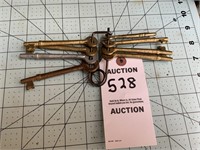 Vintage Skeleton Keys