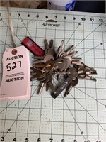 Vintage UPRR Padlock Keys