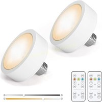 FINCMY E26 Battery Operated Dimmable Bulbs