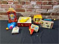 7 Vintage Fisher Price Toys
