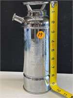 10" TALL FIRE EXTINGUISHER FLASK MUSIC BOX