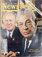 Newsweek Magazine 1967 Gerald Ford And Dirksen Iss