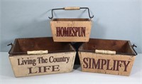 Decorative Country Baskets