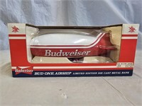 Budweiser Bud One Airship Die Cast Coin Bank