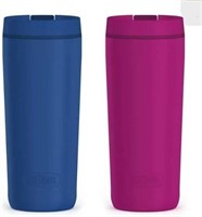 N4612  Thermos Stainless Steel 18oz Tumbler 2pk