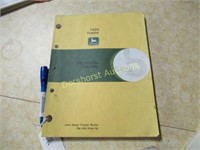 JOHN DEERE 7520 MODEL TECH MANUAL