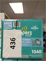 Pampers wipes 1040ct