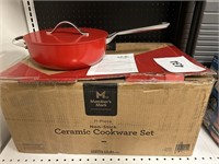 MM 11pc non-stick ceramic cookware set