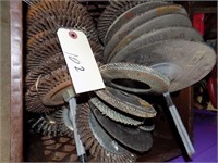 wire brushes and grinding wheels