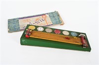 1930'S GEE-WIZ TABLETOP HORSE RACING BETTING GAME