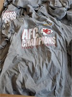 NFL Nike Chiefs Adult Small  AFC Champions Dark Gr