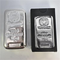 10 oz Silver Bar - Germania Mint w/ Box