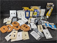 Romex Wire in Package, Switch Covers, Switches,