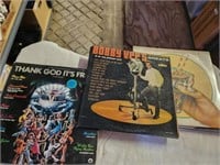 Vintage LP Records - Bobby Vinton, Chuck Berry &