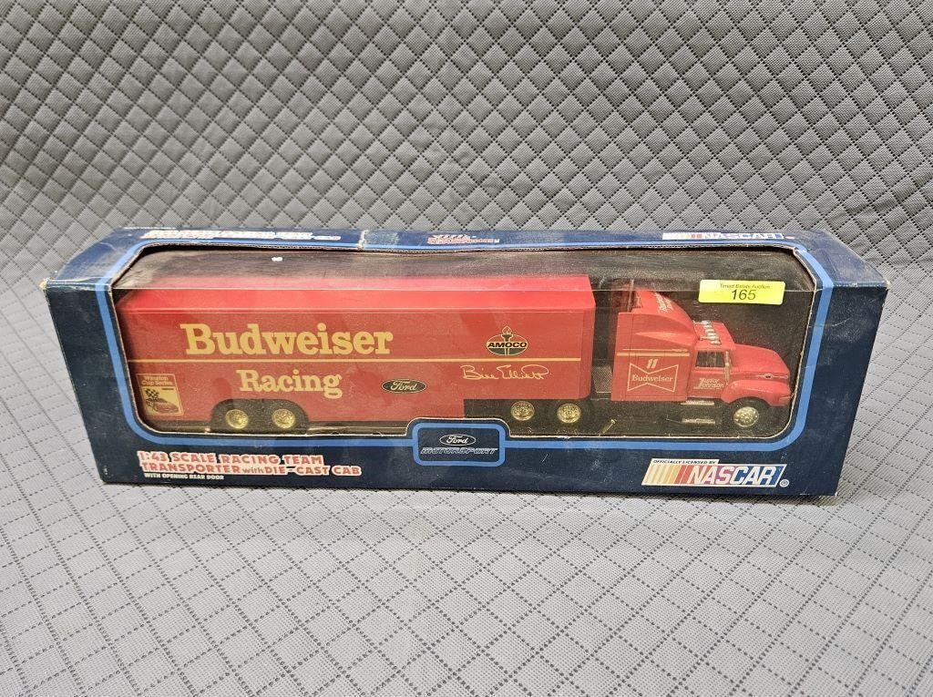 1:43 SCALE NASCAR BILL ELLIOTT CAR TRANSPORTER