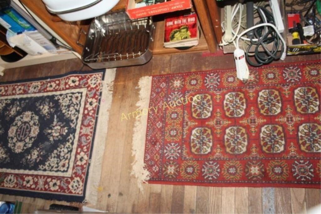 2 SMALL RUGS