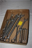 Wrench set 3/8"-1 1/4"