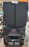 RCA STEREO W CD, AND CASSETTE PLAYER