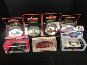 Diecast metal cars 1/43 and one 60th scale