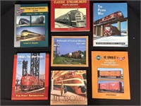 Table top Train books