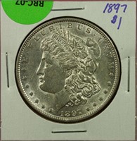 1897 Morgan Dollar UNC